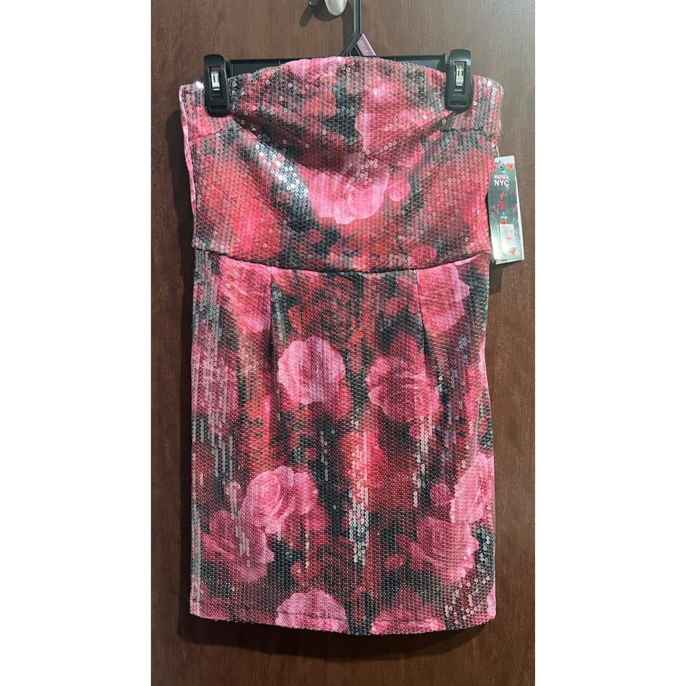 Madden NYC Women's Sequin Mini Tube Dress, Size S